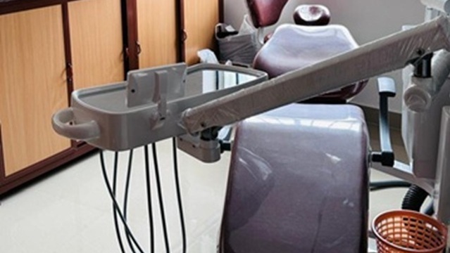 Dental treatment room at Dr. Gopika's Dental Care in Peyad